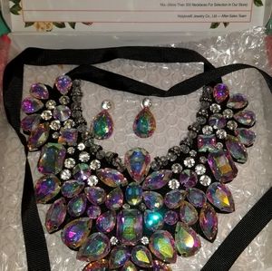 Statement necklace set